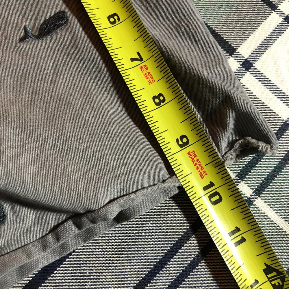 J CREW Gray Whale 'Broken In' Distressed Shorts 34 - Picture 16 of 16
